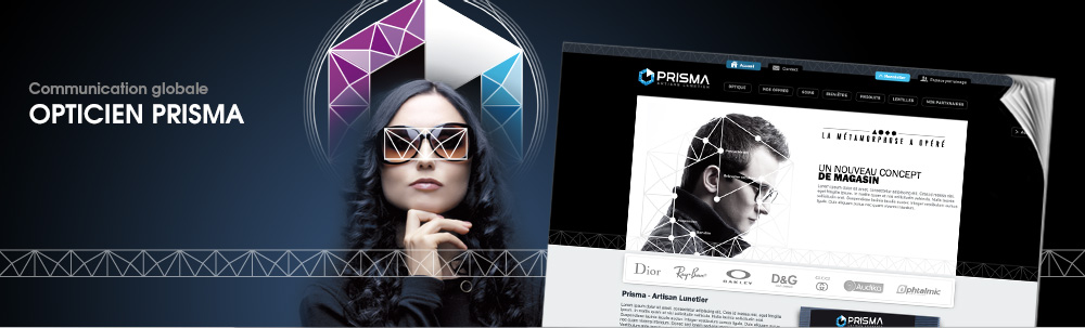 création du site de Prisma