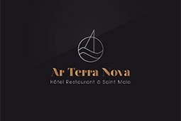 Conception de logo de l\'hotel Ar Terra Nova
